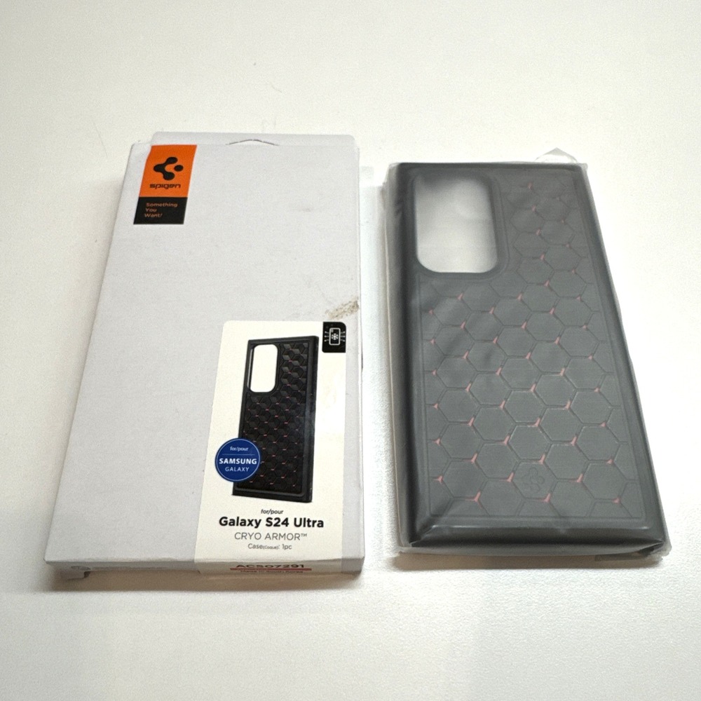 Spigen Samsung Galaxy S24 Ultra [Cryo Armor]‎ Phone Case Cooling Cover ACS07291